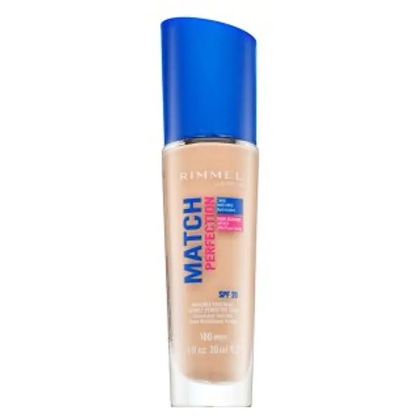 Rimmel London Rimmel London Match Perfection 24HR SPF20 Foundation tekući make-up za ujednačenu i prosvijetljenu kožu 100 Ivory 30 ml