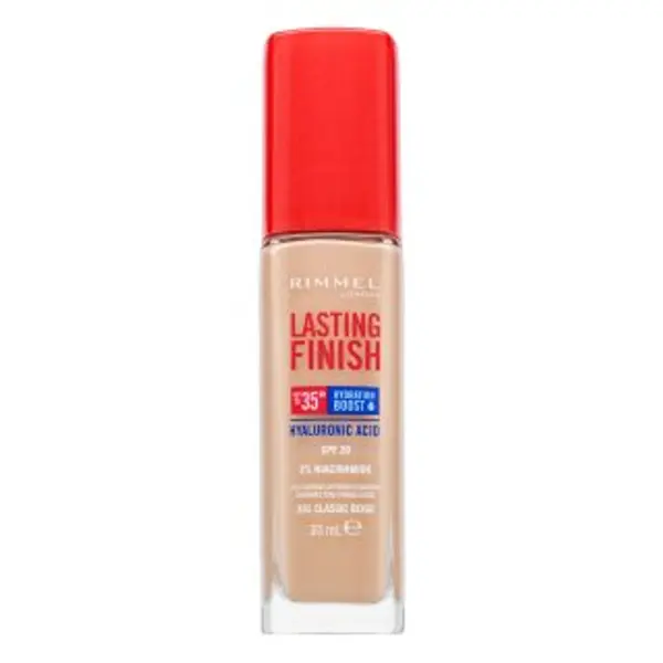 Rimmel London Rimmel London Lasting Finish 35HR SPF20 Full Coverage Lightweight Foundation dugotrajna šminka za ujednačavanje boje i tona kože 201 30 ml