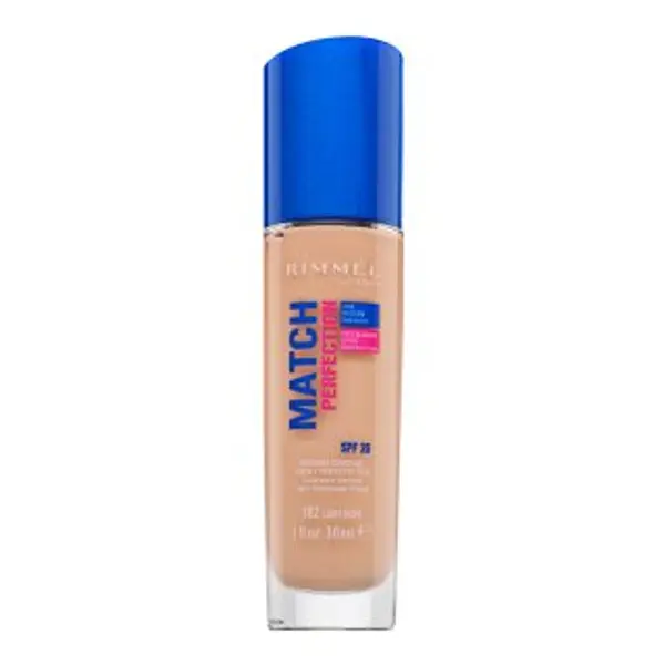 Rimmel London Rimmel London Match Perfection 24HR SPF20 Foundation tekući make-up za ujednačenu i prosvijetljenu kožu 102 Light Nude 30 ml