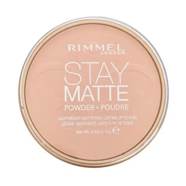 Rimmel London Rimmel London Stay Matte Long Lasting Pressed Powder puder s matirajućim učinkom 002 Pink Blossom 14 g