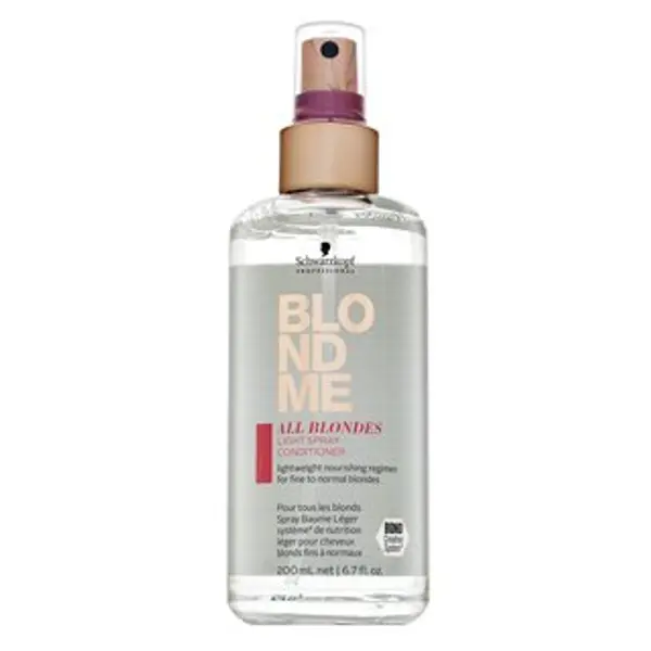 Schwarzkopf Professional Schwarzkopf Professional BlondMe All Blondes Light Spray Conditioner regenerator bez ispiranja za plavu kosu 200 ml