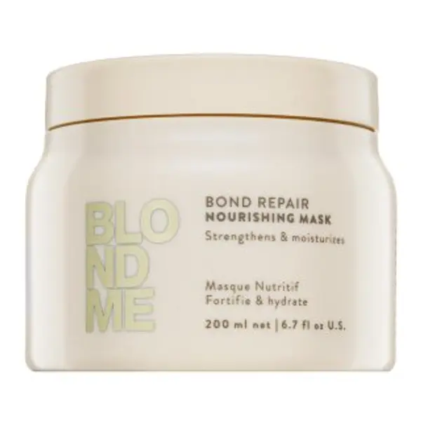 Schwarzkopf Professional Schwarzkopf Professional BlondMe Bond Repair Nourishing Mask hranjiva maska za plavu kosu 200 ml