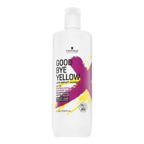 Schwarzkopf Professional Schwarzkopf Professional Good Bye Yellow Neutralizing Bonding Wash šampon za neutraliziranje žutih nijansi 1000 ml