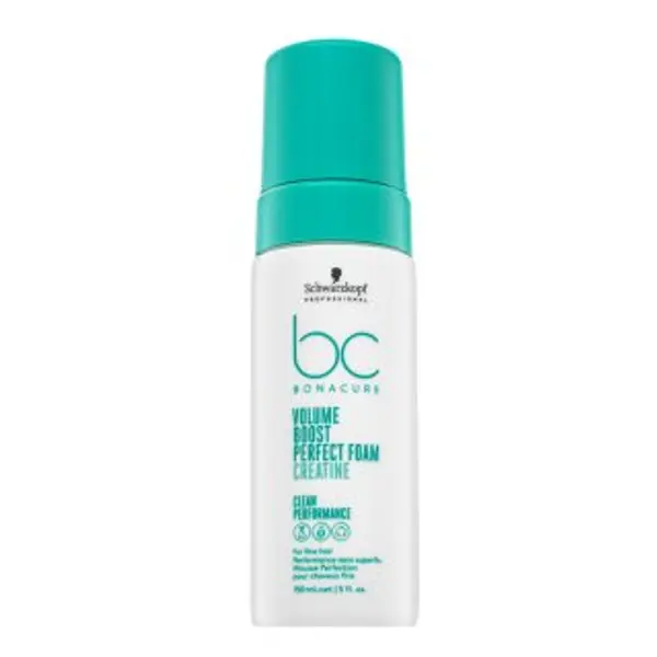 Schwarzkopf Professional Schwarzkopf Professional BC Bonacure Volume Boost Perfect Foam Creatine pjenasti učvršćivač za kosu za tanku kosu bez volumena 150 ml