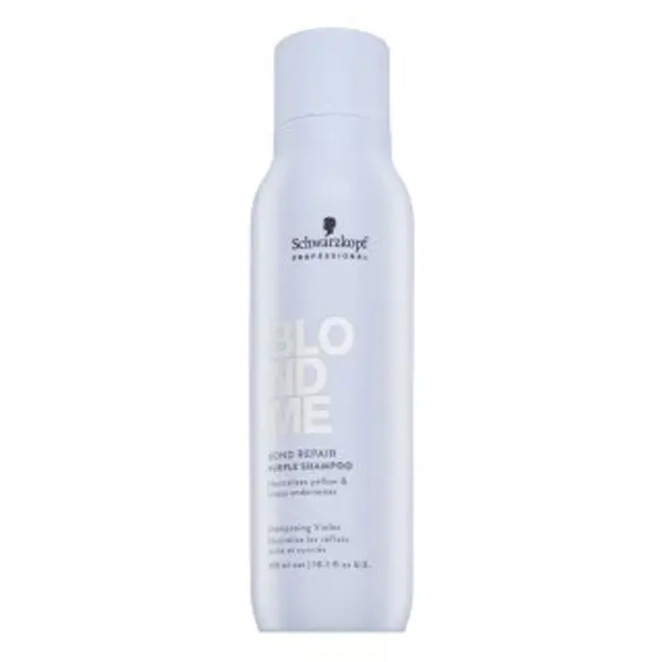 Schwarzkopf Professional Schwarzkopf Professional BlondMe Bond Repair Purple Shampoo šampon za toniranje kose za neutraliziranje žutih nijansi 300 ml