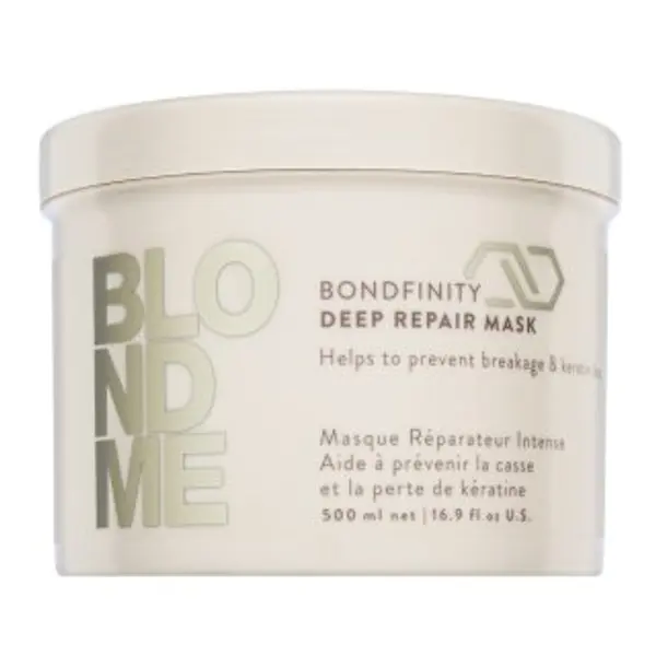 Schwarzkopf Professional Schwarzkopf Professional BlondMe Bondfinity Deep Repair Mask maska za dubinsku regeneraciju za plavu kosu 500 ml