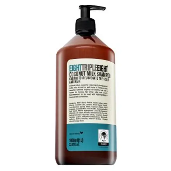 Triple Eight Triple Eight Coconut Milk Shampoo hranjivi šampon za suhu i lomljivu kosu 1000 ml