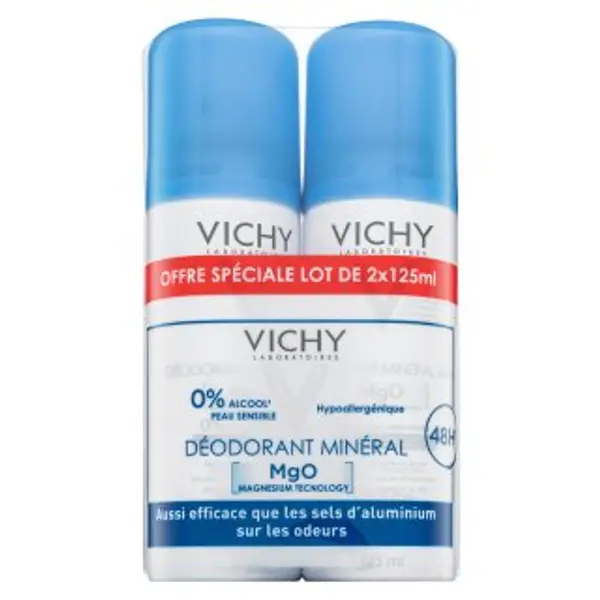 Vichy Vichy dezodorans 48H Mineral Deodorant 2 x 125 ml