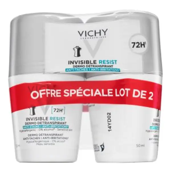 Vichy Vichy Invisible Resist 72H antiperspirant Detranspirant 2 x 50 ml