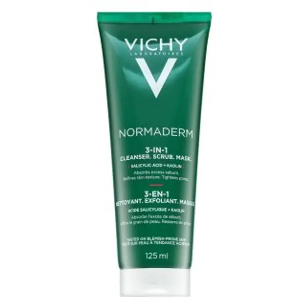 Vichy Vichy Normaderm njega za čišćenje 3-in-1 Scrub + Cleanser + Mask 125 ml
