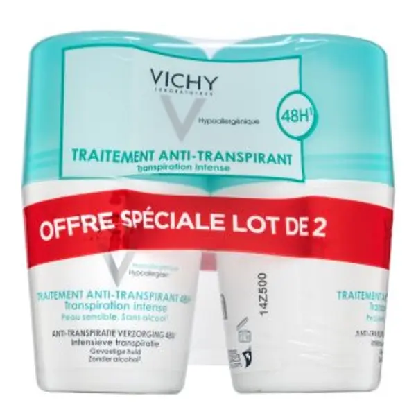 Vichy Vichy roll-on 48H Intensive Anti-Transpirant Deodorant Roll-on 2 x 50 ml