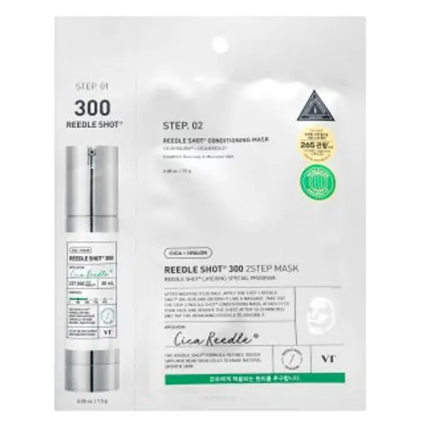 VT Cosmetics VT Cosmetics Reedle Shot 300 dvofazna maska ​​za lice 2 Step Mask 1,5 g + 25 g