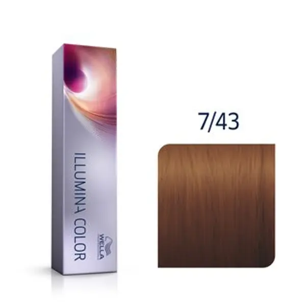 Wella Professionals Wella Professionals Illumina Color profesionalna trajna boja za kosu 7/43 60 ml