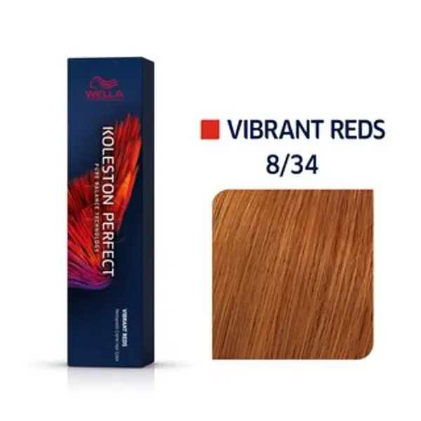 Wella Professionals Wella Professionals Koleston Perfect Vibrant Reds profesionalna trajna boja za kosu 8/34 60 ml