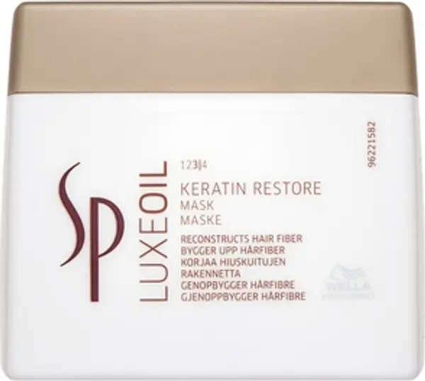 Wella Professionals Wella Professionals SP Luxe Oil Keratin Restore Mask maska za oštećenu kosu 400 ml
