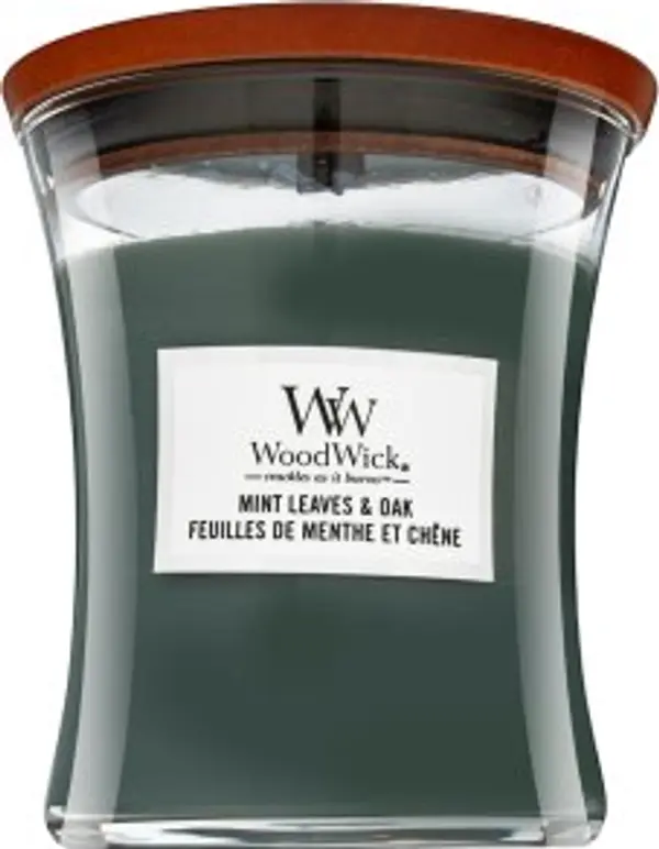 Woodwick Woodwick Mint Leaves & Oak 275 g