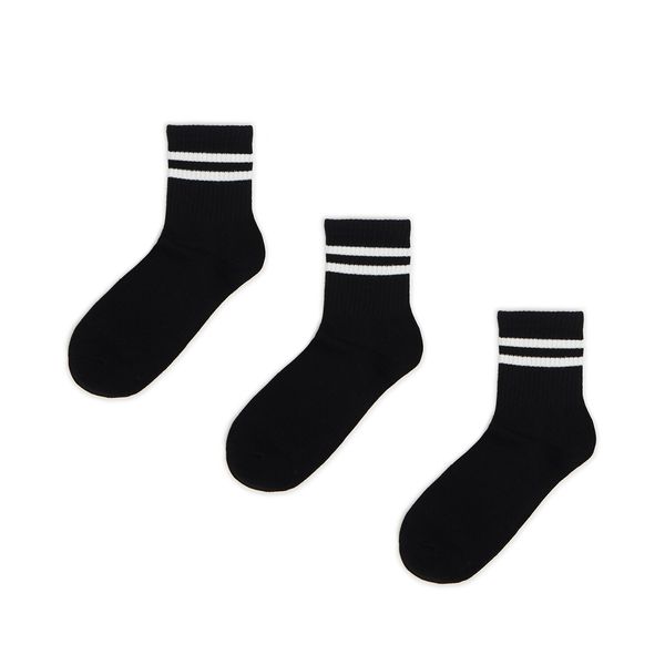 Cropp Cropp - 3-paket čarapa - crno