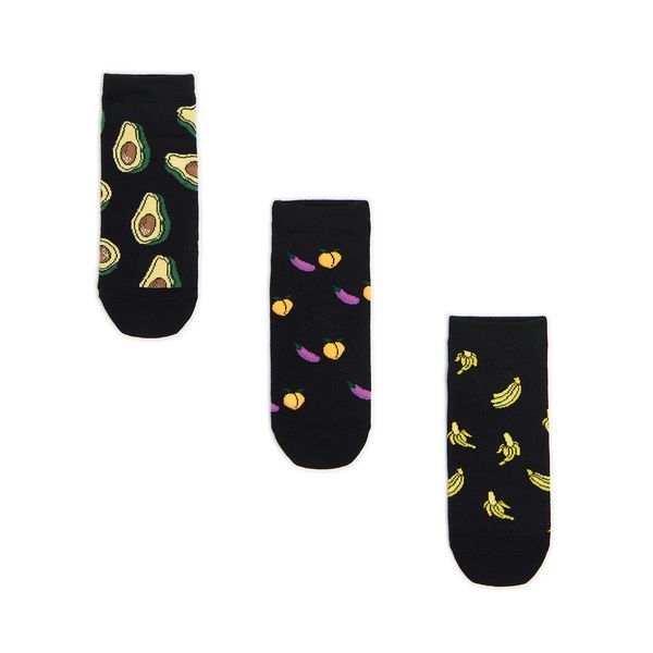 Cropp Cropp - 3-paket čarapa - tamnosivo