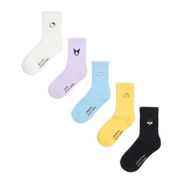Cropp Cropp - 5-paket čarapa Hello Kitty and Friends - šaren