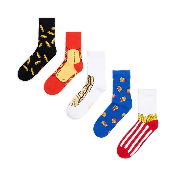 Cropp Cropp - 5-paket čarapa - šaren