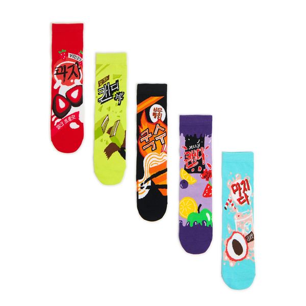 Cropp Cropp - 5-paket čarapa - šaren