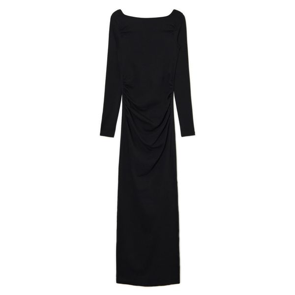 Cropp Cropp - Crna maxi haljina - crno