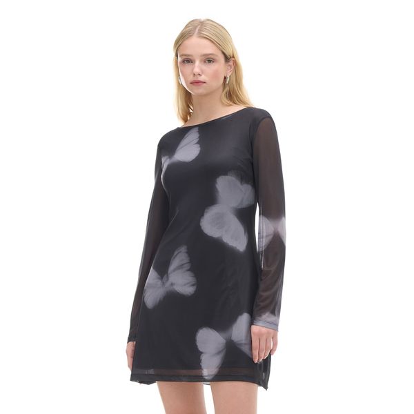 Cropp Cropp - Crna mini haljina - crno