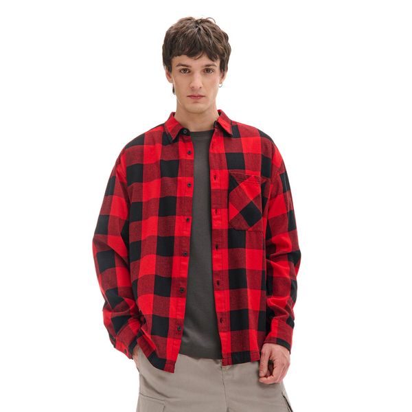 Cropp Cropp - Crvena karirana košulja - crvena