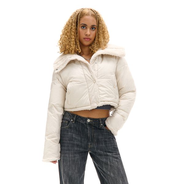 Cropp Cropp - Dvostrana jakna - bež