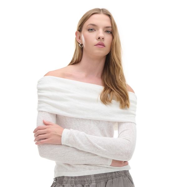 Cropp Cropp - Džemper - bijela