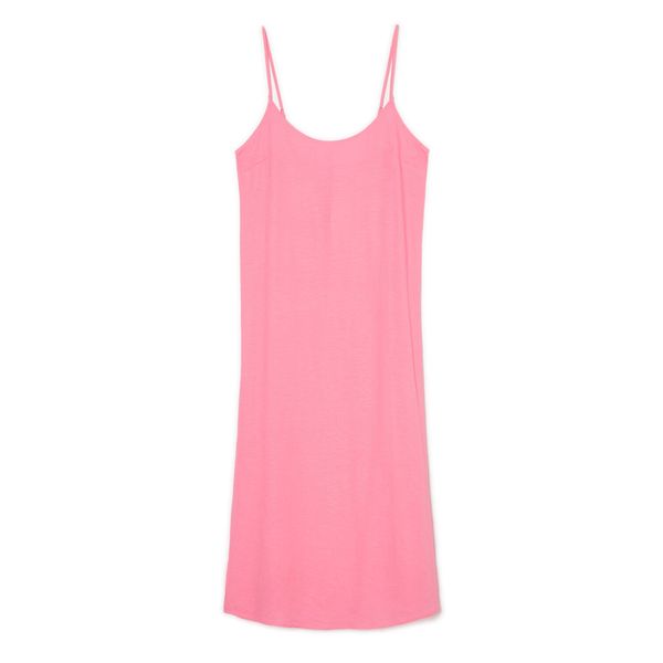 Cropp Cropp - Haljina s naramenicama - pastelnoružičasto