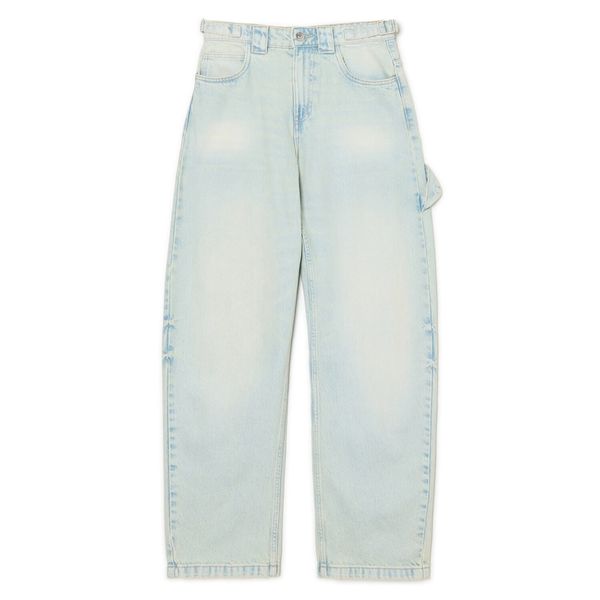 Cropp Cropp - High waist traperice - bljedoplavo