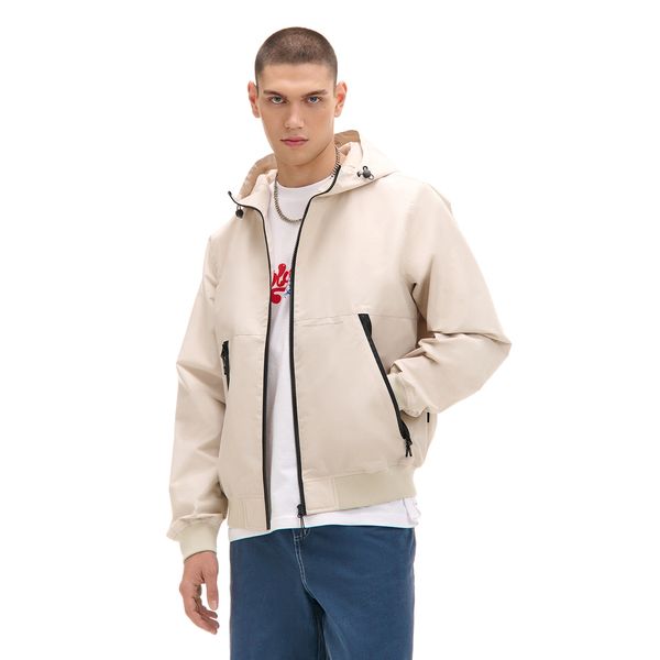 Cropp Cropp - Jakna s kapuljačom - krem