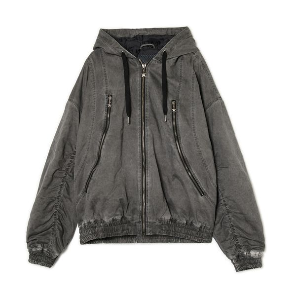 Cropp Cropp - Jakna s kapuljačom - tamnosivo