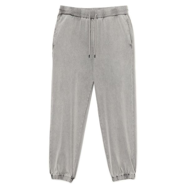 Cropp Cropp - Jogger hlače od trapera - svijetlo siva