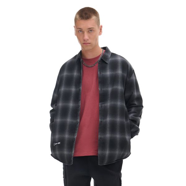 Cropp Cropp - Karirana košulja - crno