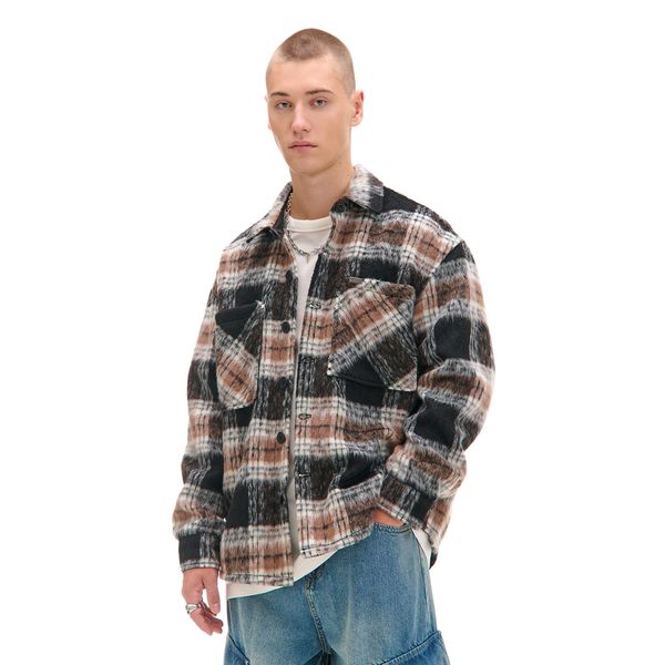 Cropp Cropp - Karirana košulja - crno