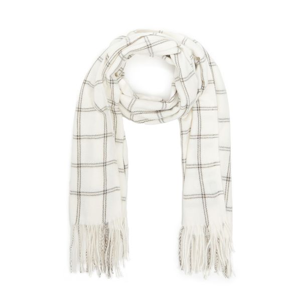 Cropp Cropp - Karirani šal s resama - bež