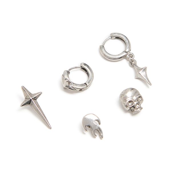 Cropp Cropp - Komplet naušnica - srebrna