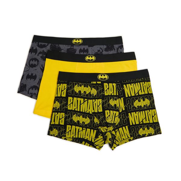 Cropp Cropp - Komplet od 3 para bokserica Batman - crno