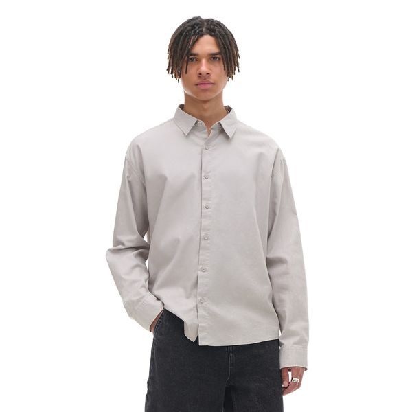 Cropp Cropp - Košulja labavog kroja - svijetlo siva