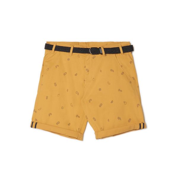 Cropp Cropp - Kratke hlače - boja senfa