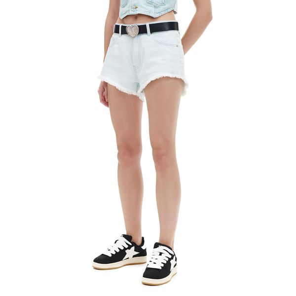Cropp Cropp - Kratke hlače od trapera - bljedoplavo