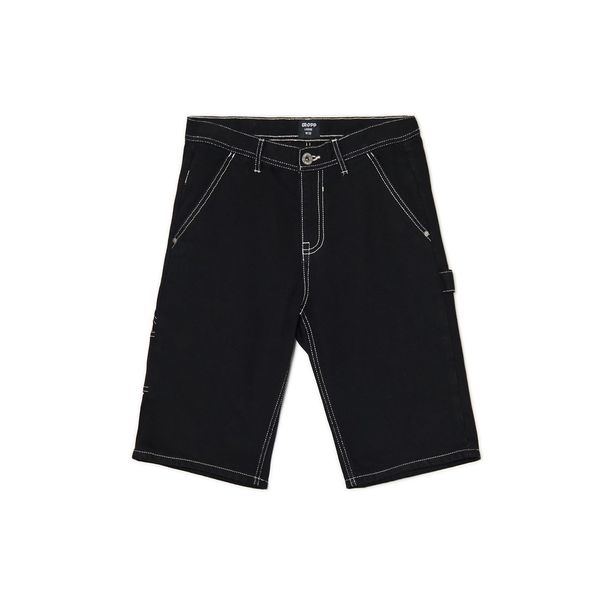 Cropp Cropp - Kratke hlače od trapera - crno