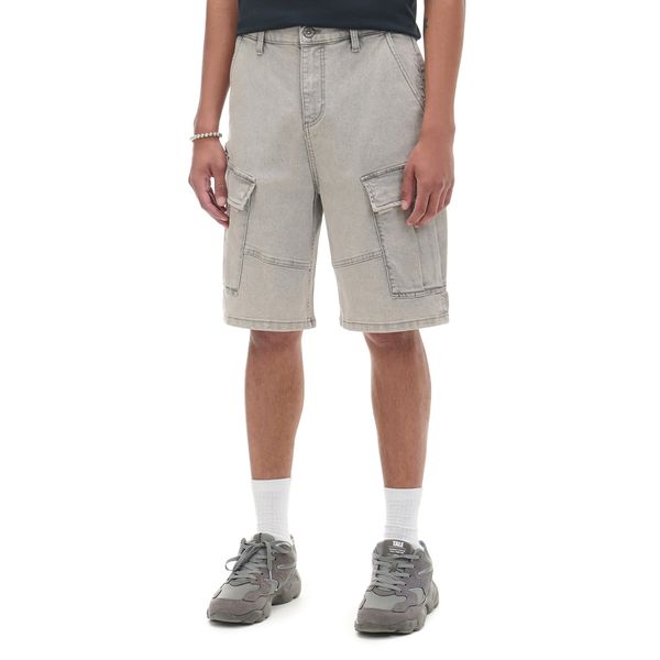 Cropp Cropp - Kratke hlače od trapera - svijetlo siva