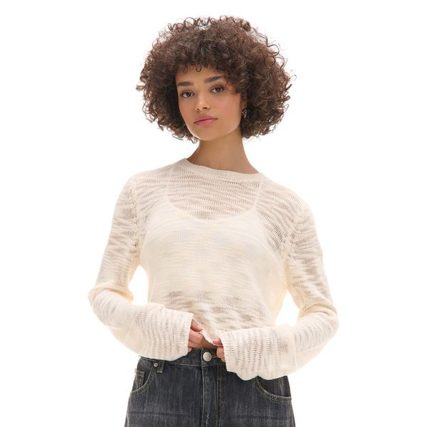 Cropp Cropp - Kratki pulover - krem