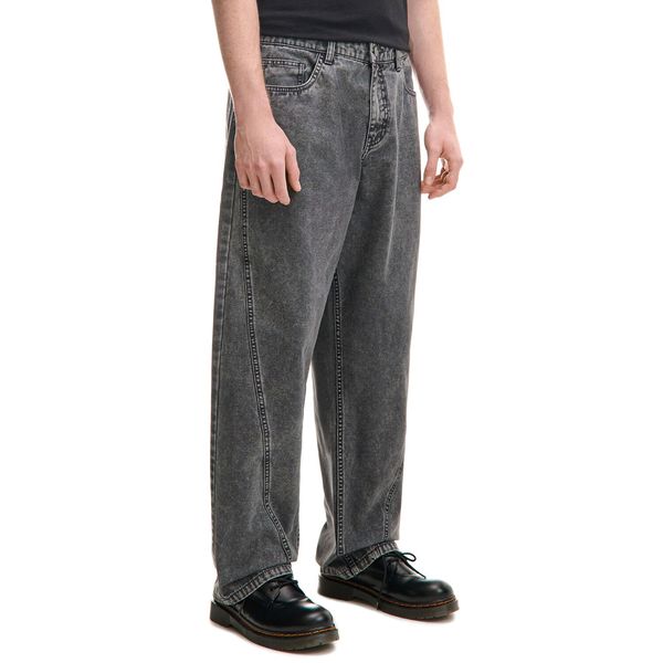 Cropp Cropp - Loose traperice - tamnosivo