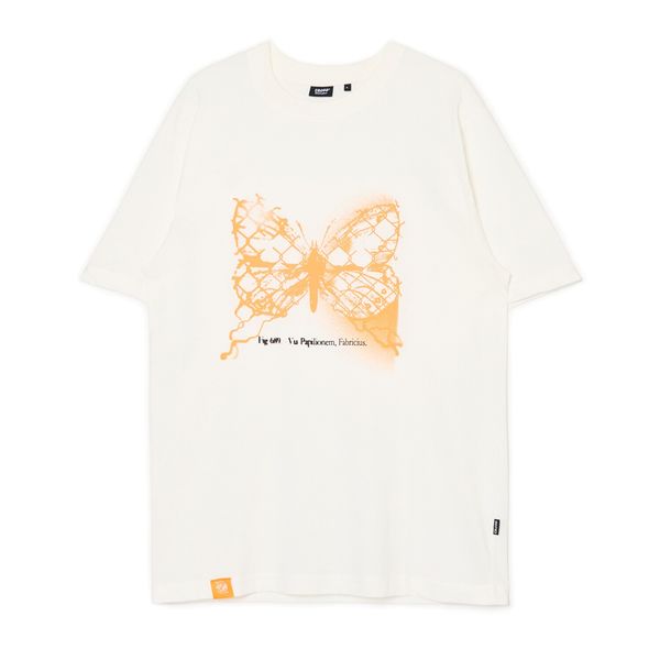 Cropp Cropp - Majica kratkih rukava s printom - krem