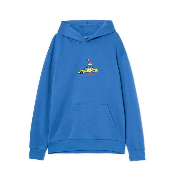 Cropp Cropp - Majica s našivkom - boja zumbula