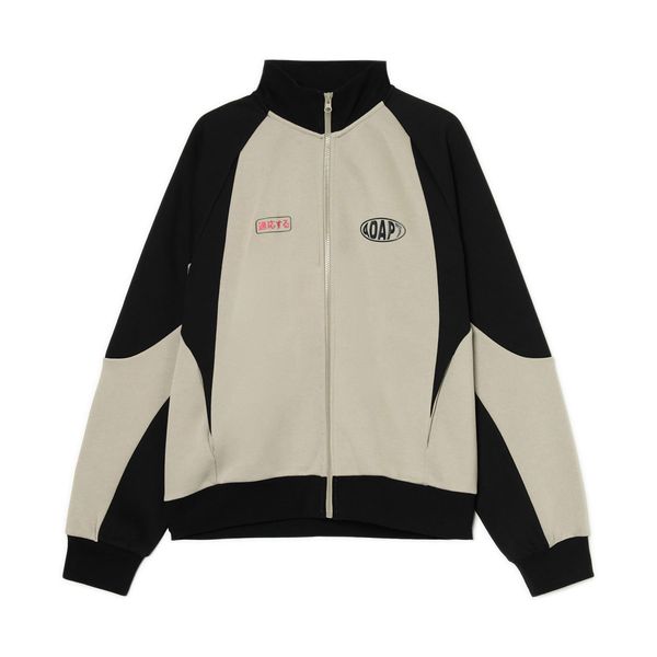 Cropp Cropp - Majica s patentnim zatvaračem i uspravnim ovratnikom - crno